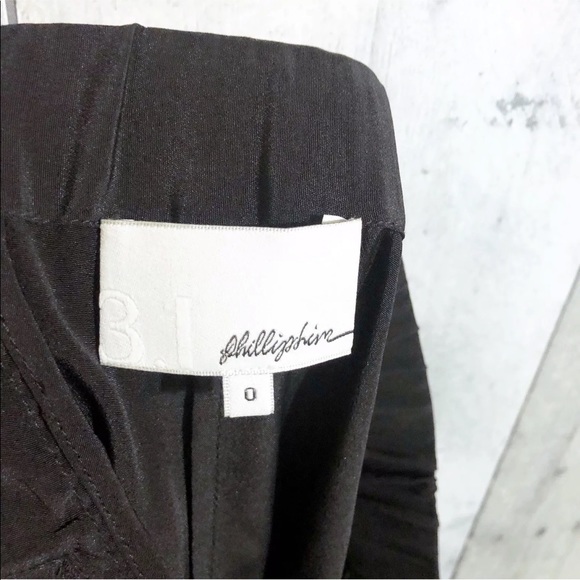 3.1 Phillip Lim | 0 | black silk tapered pants - Picture 4 of 7